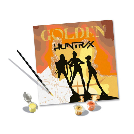 CreArt Golden KPop Demon Hunters Painting Kit