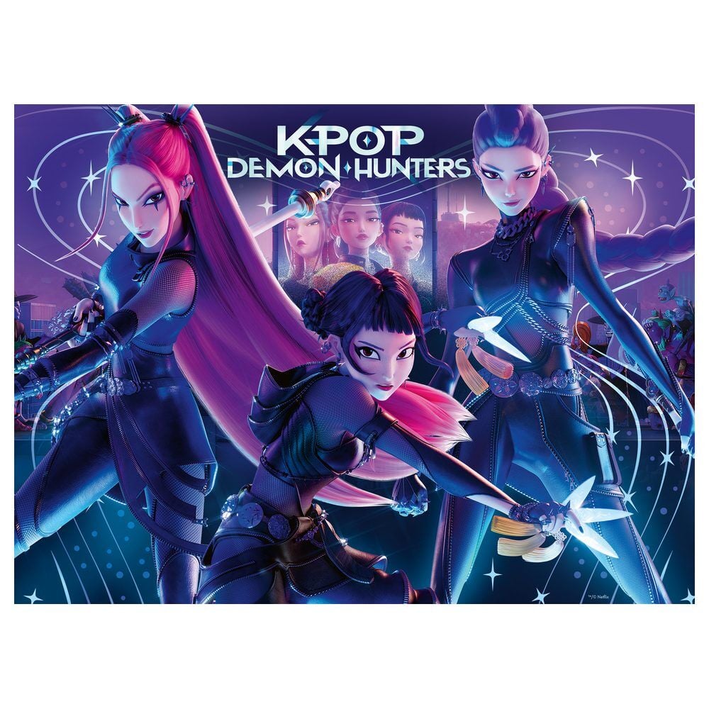 Puzzle Rumi, Mira & Zoey KPop Demon Hunters XXL 300 pieces