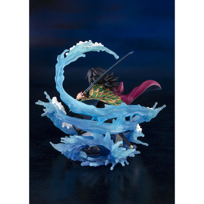 SH Figuarts Tomioka Giyu Water Breathing Demon Slayer Kimetsu No Yaiba Figure 17cm