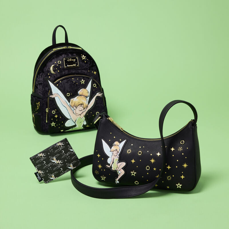 Tinker Bell Pixie Dust Velvet Disney Loungefly Backpack 26cm