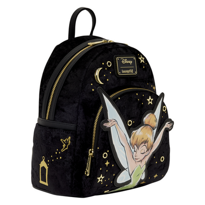 Tinker Bell Pixie Dust Velvet Disney Loungefly Backpack 26cm