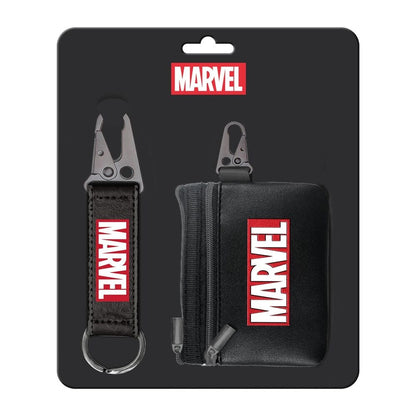 Marvel wallet and keychain set
