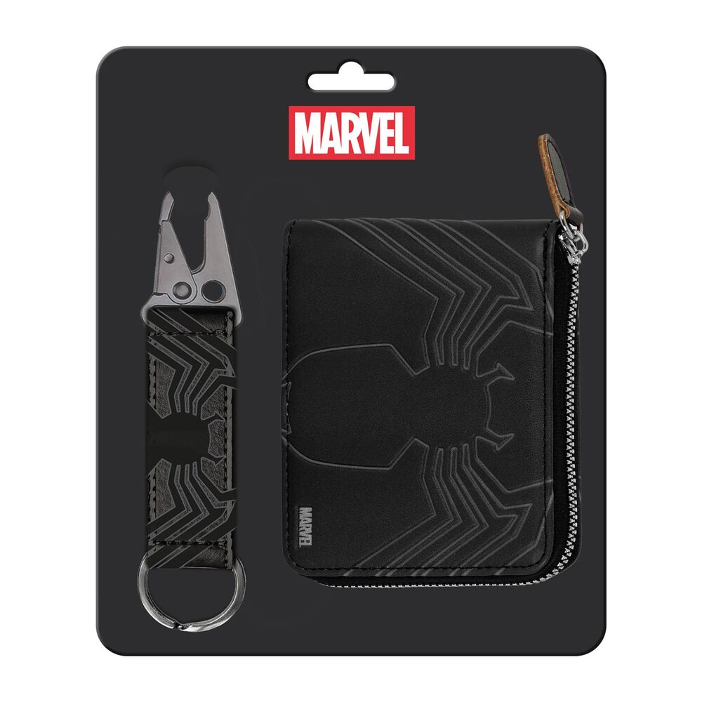 Marvel Venom Wallet Keyring Set