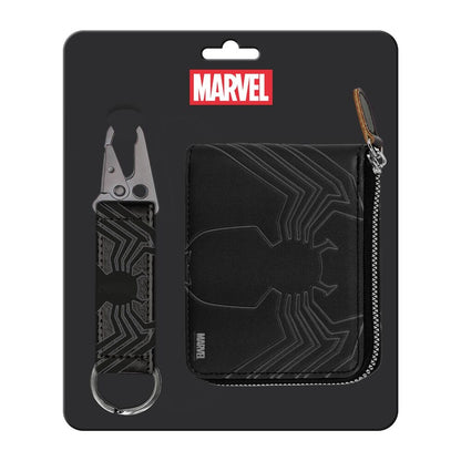 Marvel Venom Wallet Keyring Set