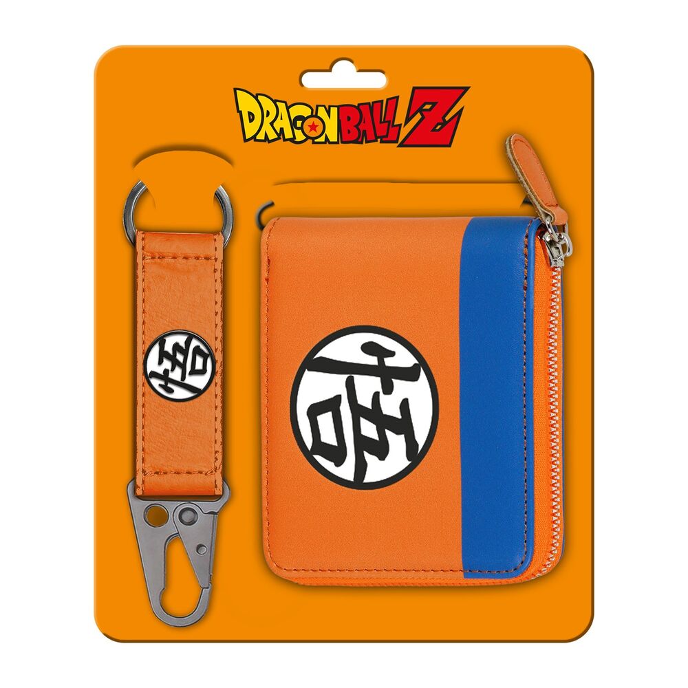 Dragon Ball wallet and keychain set