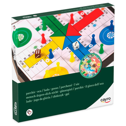 Magnetic Parchis & Goose Game