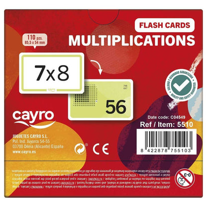 Flashcads Multiplications