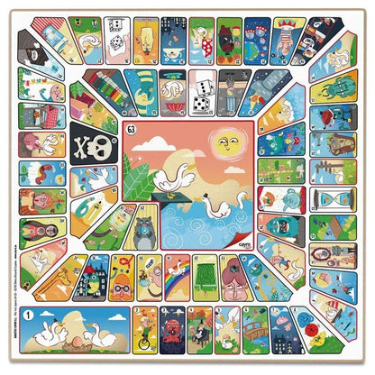 Parchis & Goose wooden board