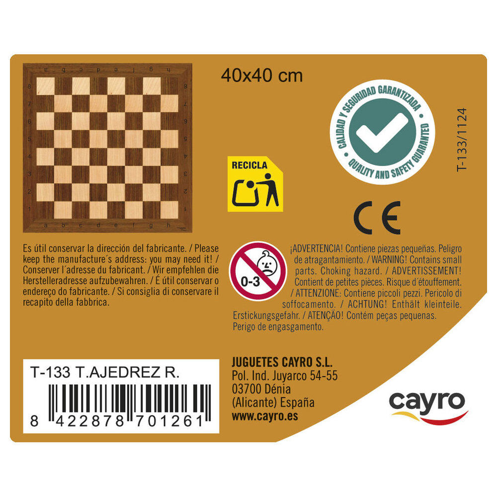 Wooden Chess Board