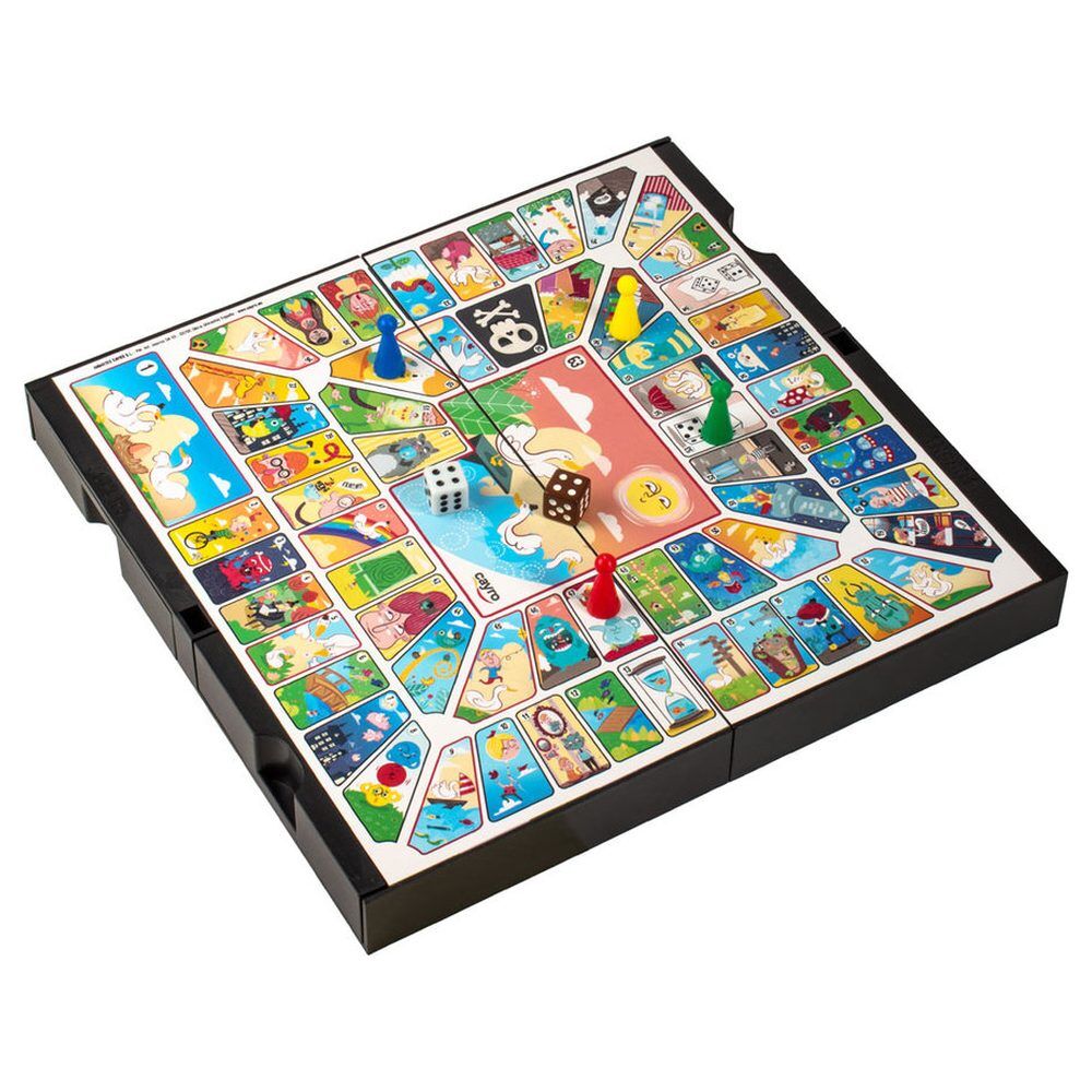 Magnetic Parchis & Goose Game
