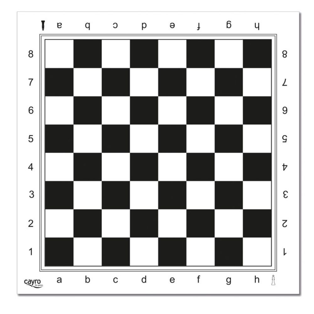 Professional plastic chess board
