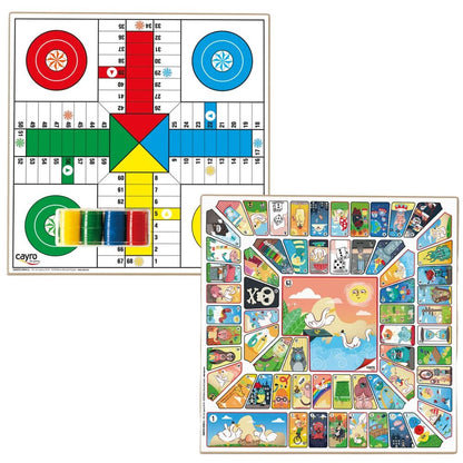 Parchis & Goose wooden board with accessories