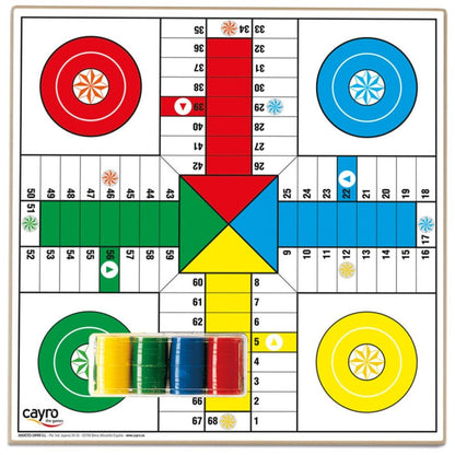 Parchis & Goose wooden board with accessories