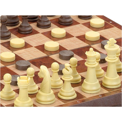 Medium Magnetic Chess and Checkers Set