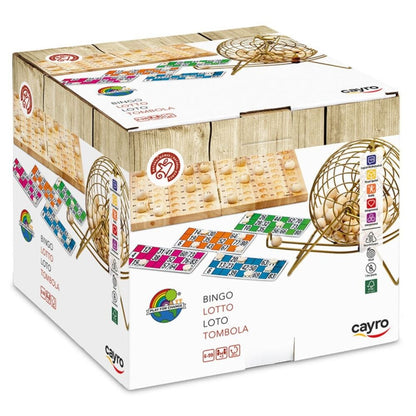 Wooden Deluxe Bingo