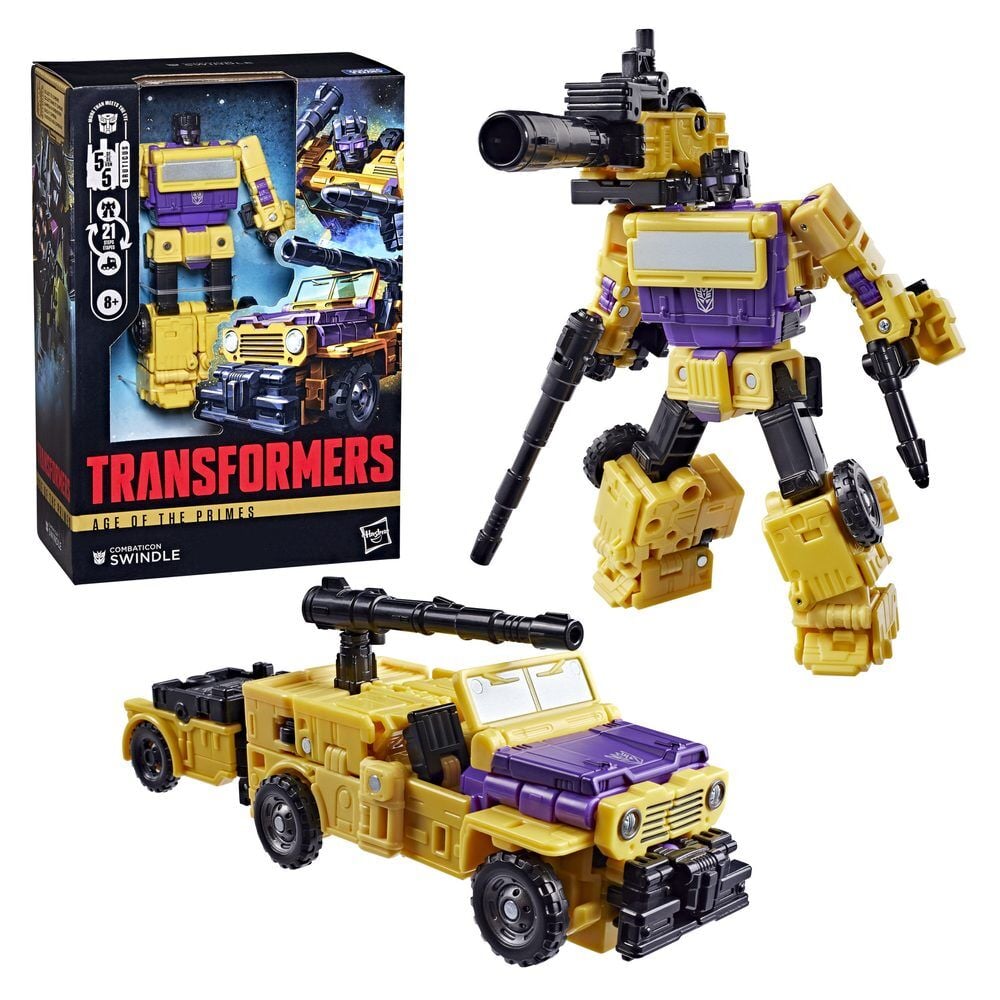 Figure Combaticon Swindle Age Of The Primes Transformers 16.5cm