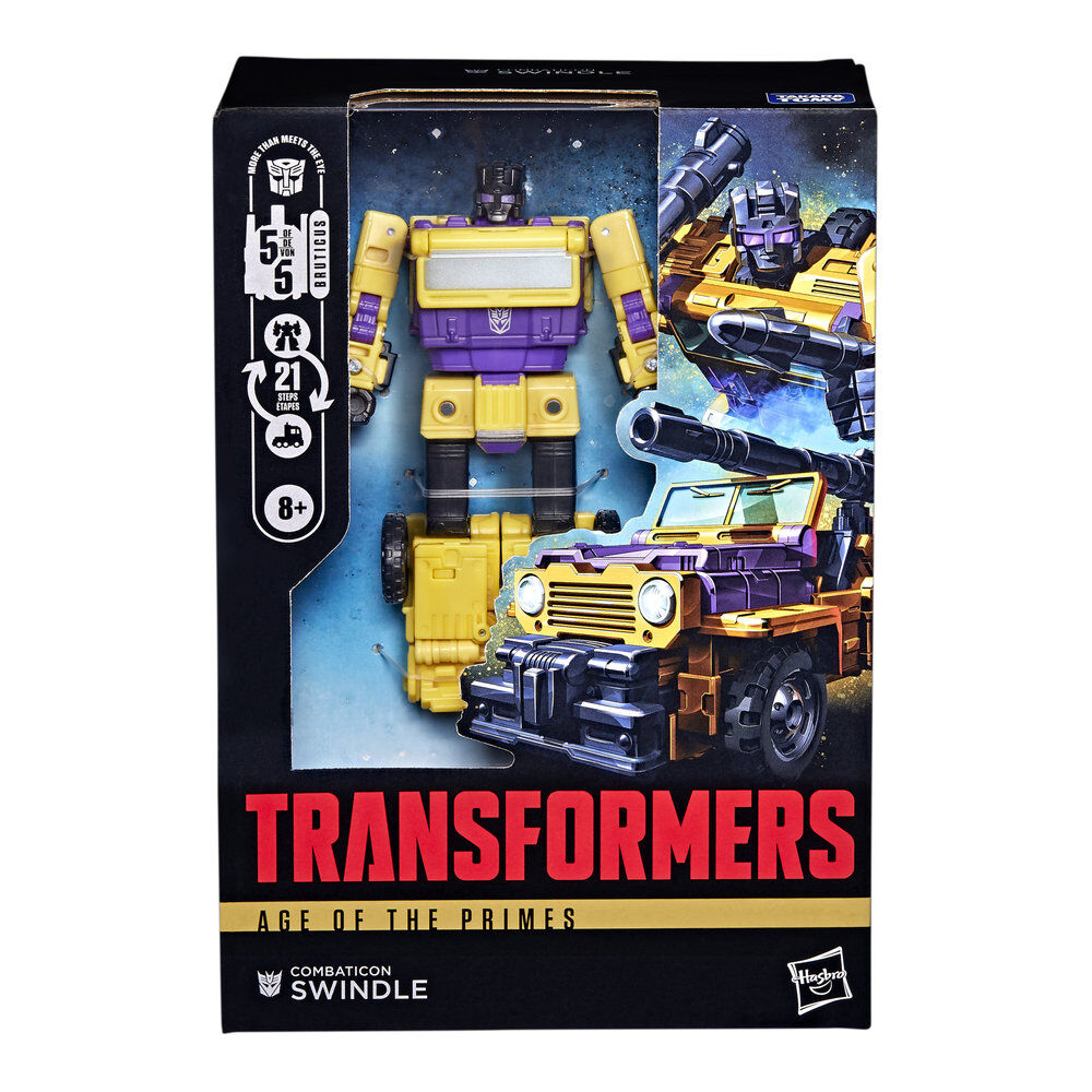 Figure Combaticon Swindle Age Of The Primes Transformers 16.5cm
