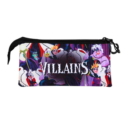 Astuccio triplo con i cattivi Disney