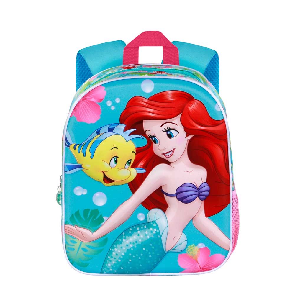 Mochila de mergulho 3D da Pequena Sereia da Disney 31 cm