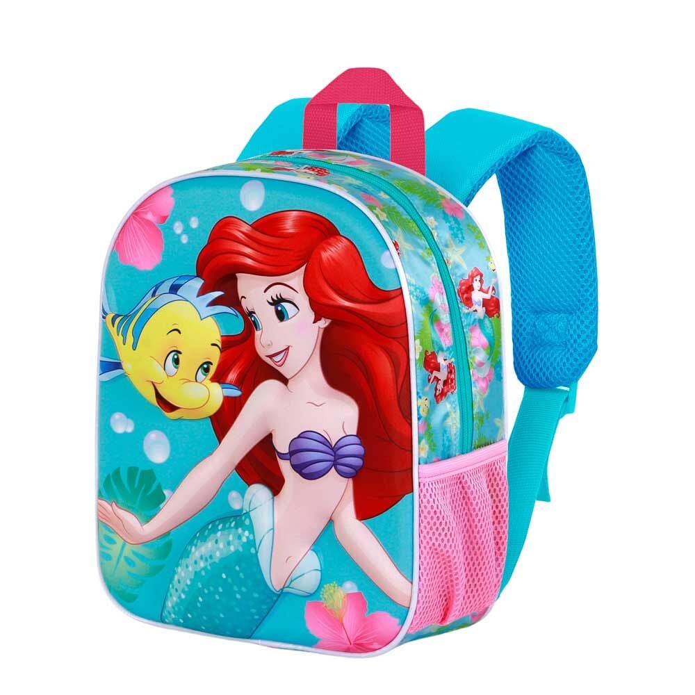 Mochila de mergulho 3D da Pequena Sereia da Disney 31 cm