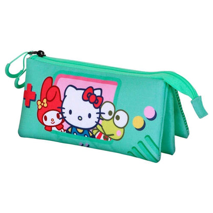 Hello Kitty und Freunde Dreifach Federmäppchen