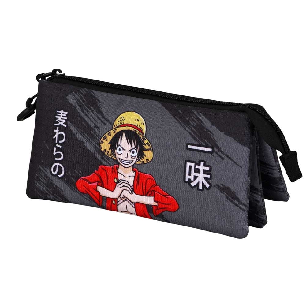 Estuche triple para lápices de One Piece