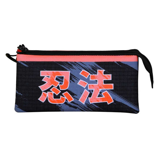 Estojo triplo para lápis Shadow Naruto Shippuden
