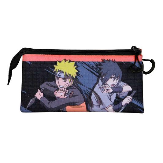 Estojo triplo para lápis Shadow Naruto Shippuden