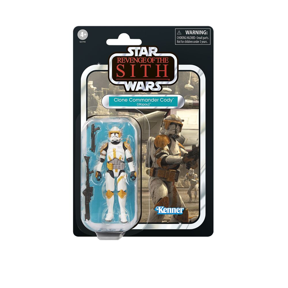 Anakin Skywalker & Clone Commander Cody Utapau Star Wars figures set 9.5cm