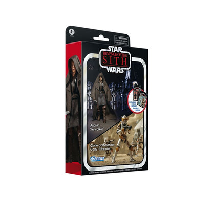 Anakin Skywalker & Clone Commander Cody Utapau Star Wars figures set 9.5cm