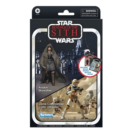 Anakin Skywalker & Clone Commander Cody Utapau Star Wars figures set 95cm