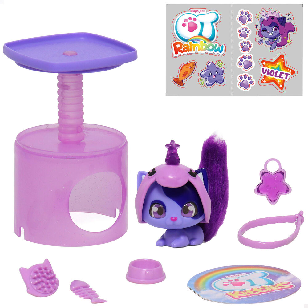 Rainbow Kitties Assorted Kitten Toy
