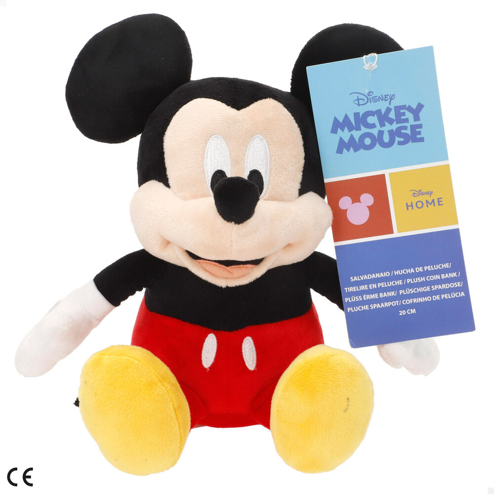 Disney Mickey Mouse Plush Money Box 20cm