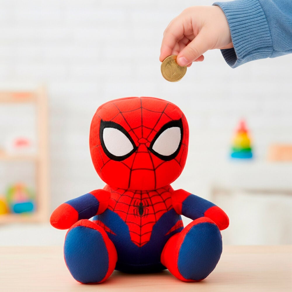 Marvel Spiderman Plush Money Box 20cm