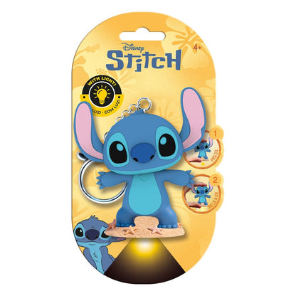 3D Stitch Light-Up Keychain Disney Flashies