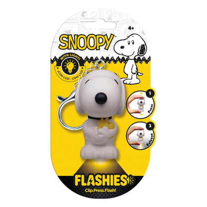 Snoopy Peanuts Flashies 3D Light-Up Keychain
