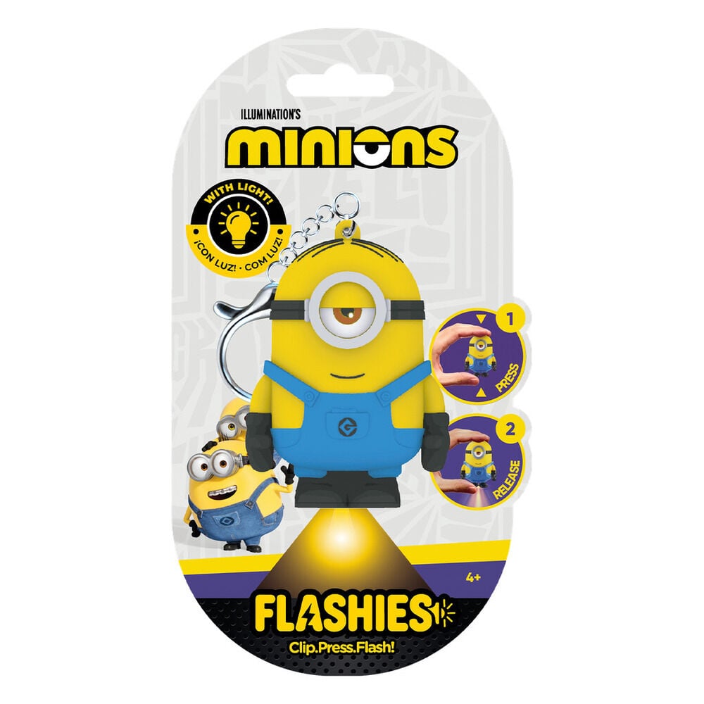 Minions Flashies 3D Light-Up Keychain