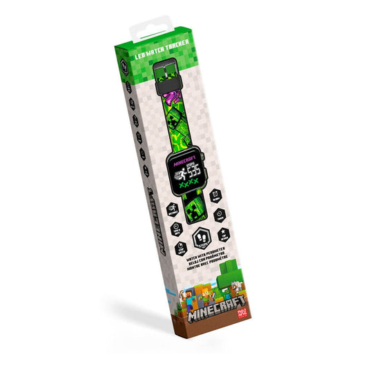 Minecraft Multifunction LED Clock