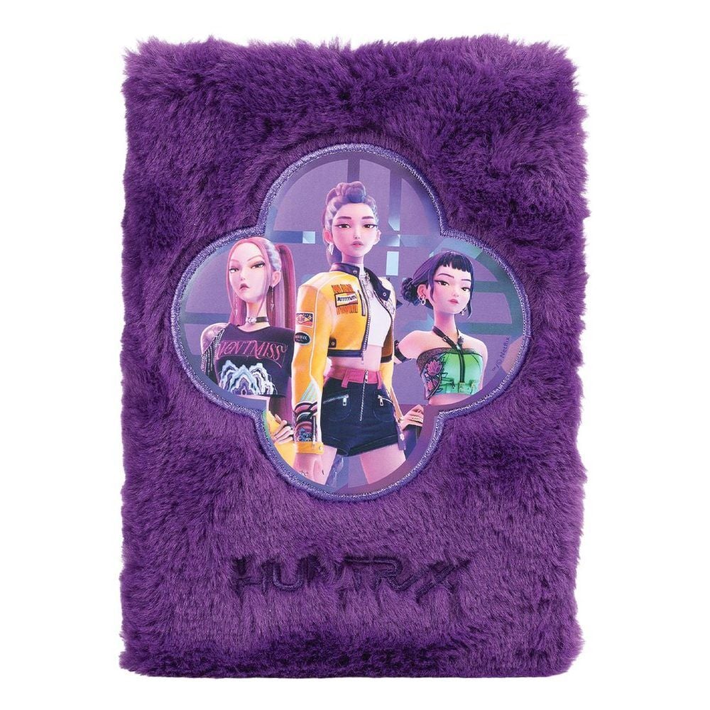A5 plush notebook KPop Demon Hunters