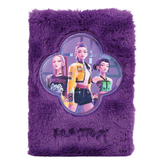 A5 plush notebook KPop Demon Hunters