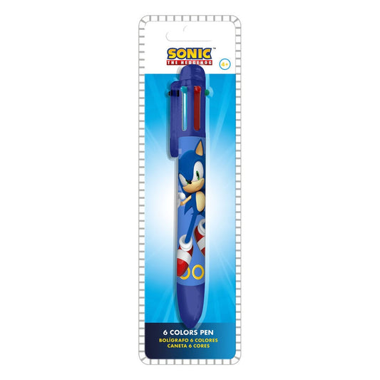 Sonic the Hedgehog 6-color pen
