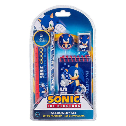 Sonic the Hedgehog stationery set 5pcs