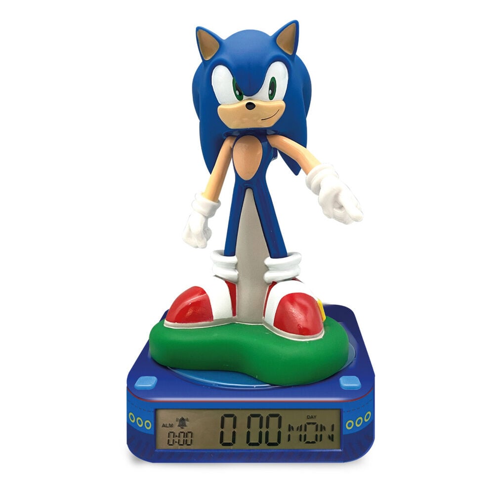 3D Sonic the Hedgehog Alarm Clock Lamp