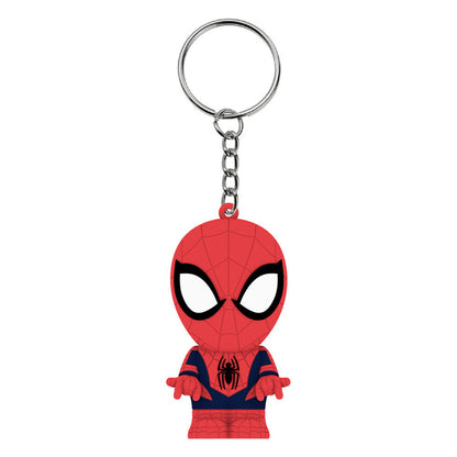 3D Light-Up Spiderman Marvel Flashies Keychain