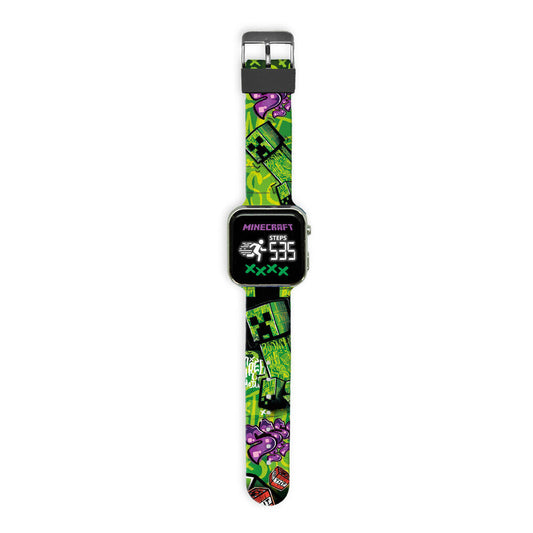 Minecraft Multifunction LED Clock