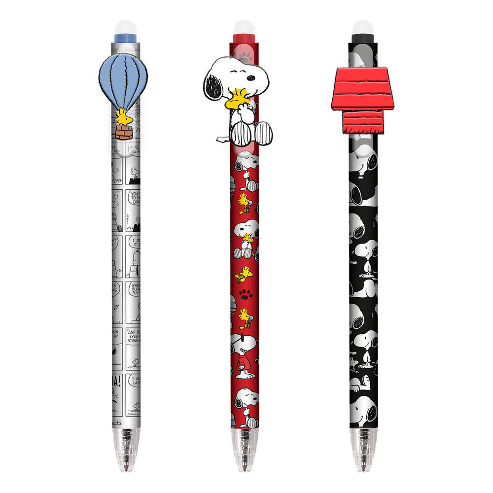 Snoopy Peanuts Erasable Pen Assortment
