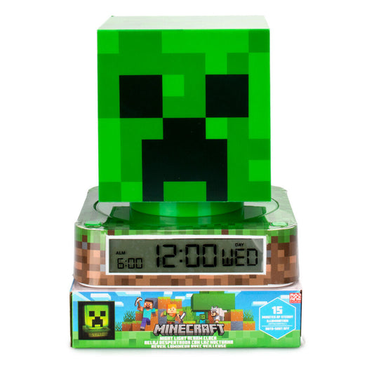 Minecraft 3D Alarm Clock Lamp