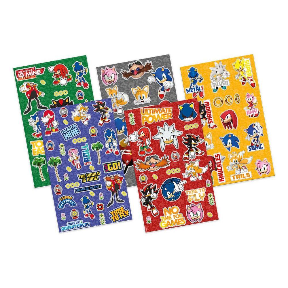 Sonic the Hedgehog sticker set