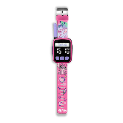 Set 2 Disney Stitch walkie-talkie watch