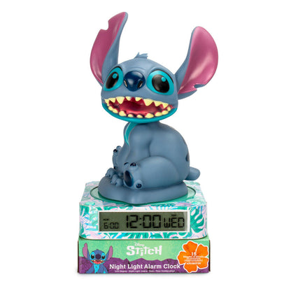 3D Stitch Disney Alarm Clock Lamp